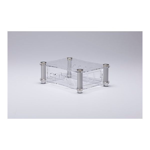 タカチ電機工業 Raspberry Pi 4B専用 アクリルケース RPA-4B-1 1台 64-8090-87（直送品）