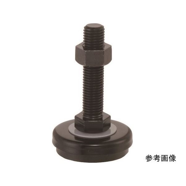 ダイワアドテック 軽防振用底部ラバー付アジャスターボルト D-B3-10-100 1個 64-8481-72（直送品）