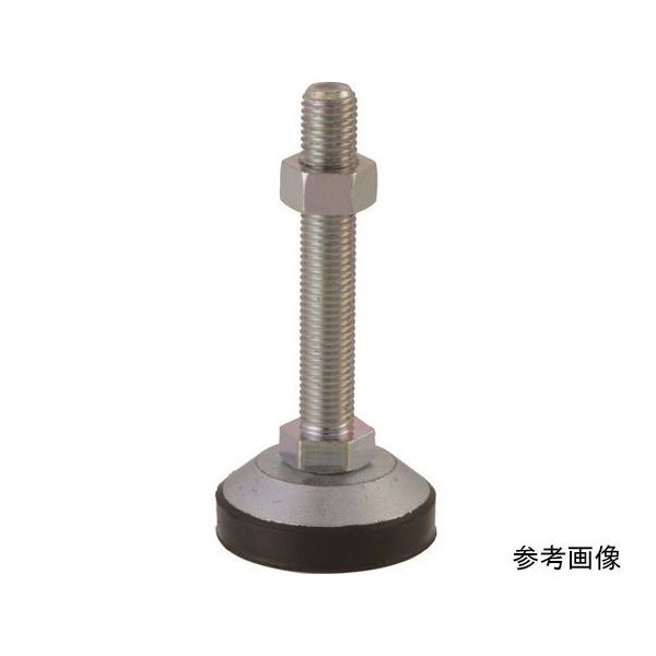 ダイワアドテック 重量用ラバー付 アジャスターボルト D-C-R-20-100 1個 64-8484-17（直送品）