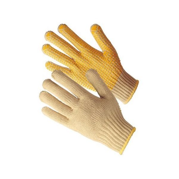 帝健 テクノーラ(R)耐切創 軍手 滑り止め付 24cm EGG-4 1双 64-9611-72（直送品）