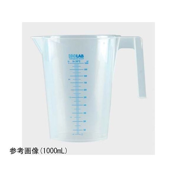 アズワン PP手付きビーカー 500mL 65-2340-44 1個（直送品）