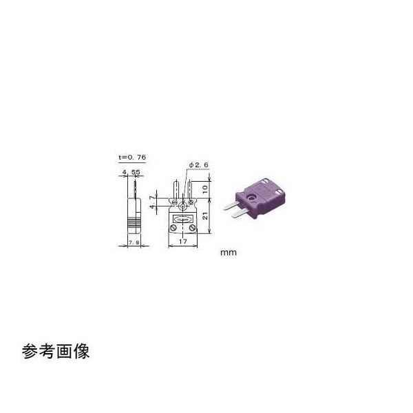 安立計器 熱電対コネクタ ANPプラグ 熱電対の種類:Eタイプ 形状:M 材質:ナイロン ANP-E-M-L 1個 65-3532-26（直送品）