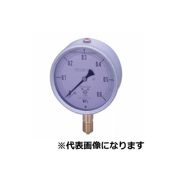 GRKグリセリン入連成計 A型 φ100 R3/8 ー0.1~0.5MPA G-AUR3/8-100:0.5/-0.1MPA 1個（直送品）