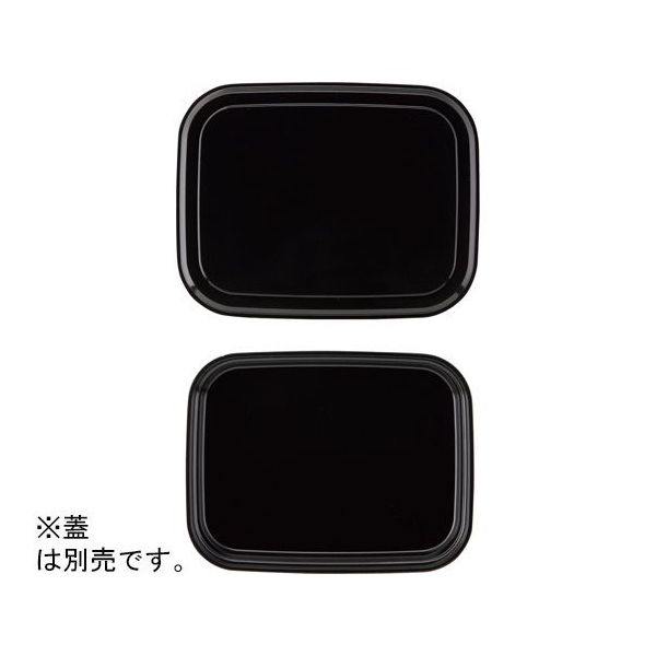 アヅミ産業 冷凍対応容器Tー18ー14用外箱 身 黒P・P F-18-14 1枚 65-6901-37（直送品）