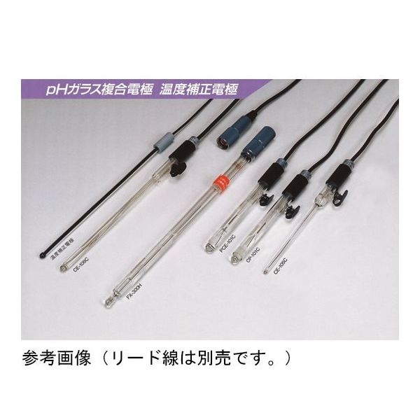 日伸理化 pH電極CEー108C 19，800pHガラス複合電極 CE-108C 1個 65-8130-96（直送品）