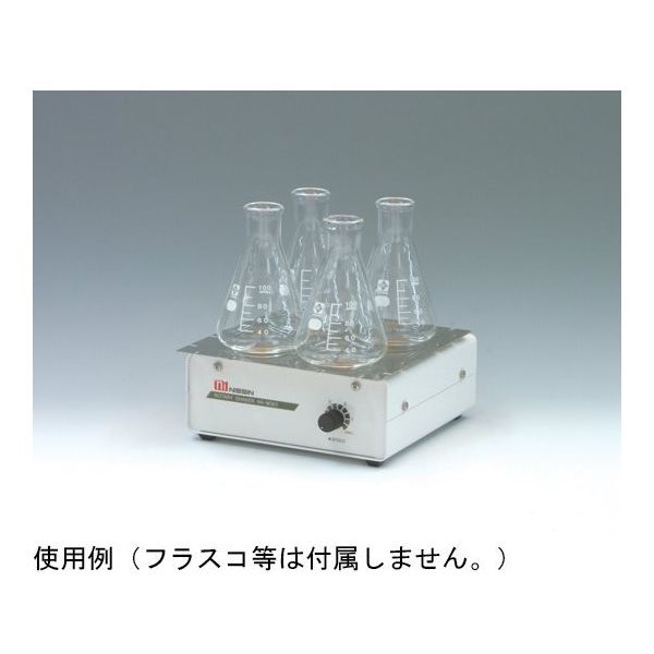 日伸理化 卓上振とう器 ミニ・ロシェーカー 乾電池 ACアダプター両用タイプ NA-M301 1個 65-8129-79（直送品）