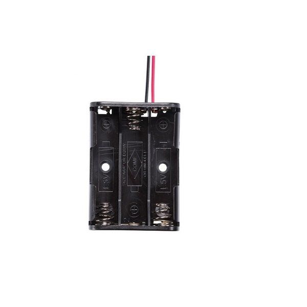 タカチ電機工業 SN型電池ホルダー 単4×3本 SN4-3 1個 66-0020-10（直送品）