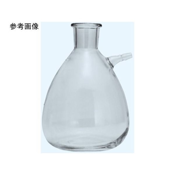 日本理化学器械 ガラス吸引ろ過びん 白 1L 646-180 1個 65-8684-50（直送品）