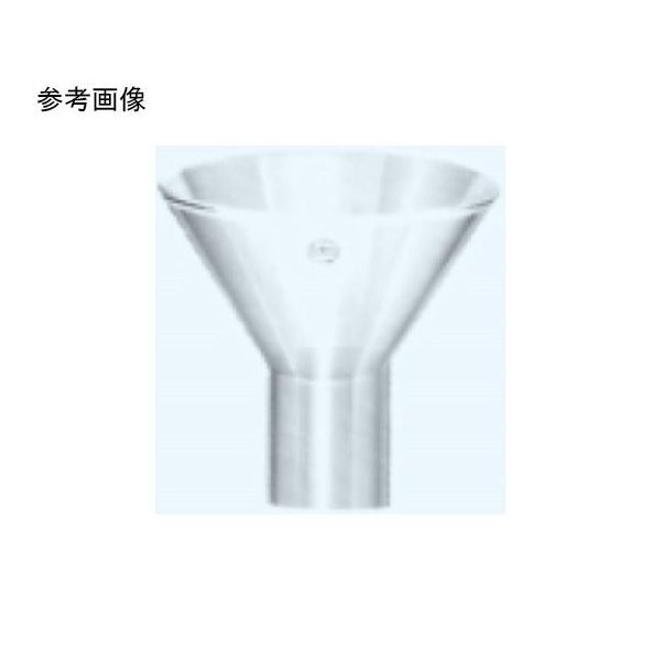 日本理化学器械 ガラス粉末ロート 直径50mm 足径15mm 672-5015 1個 65-8682-21（直送品）