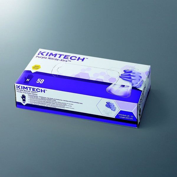 キンバリークラーク パープルニトリル エクストラグローブ S 1箱(50枚入) 50601 1箱(50枚) 65-9619-42（直送品）