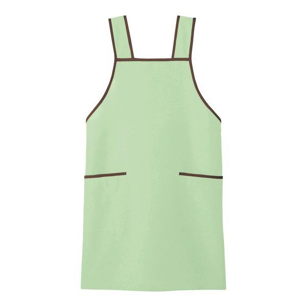 アズワン エプロン グリーン 3L 66-0015-57 1枚（直送品）