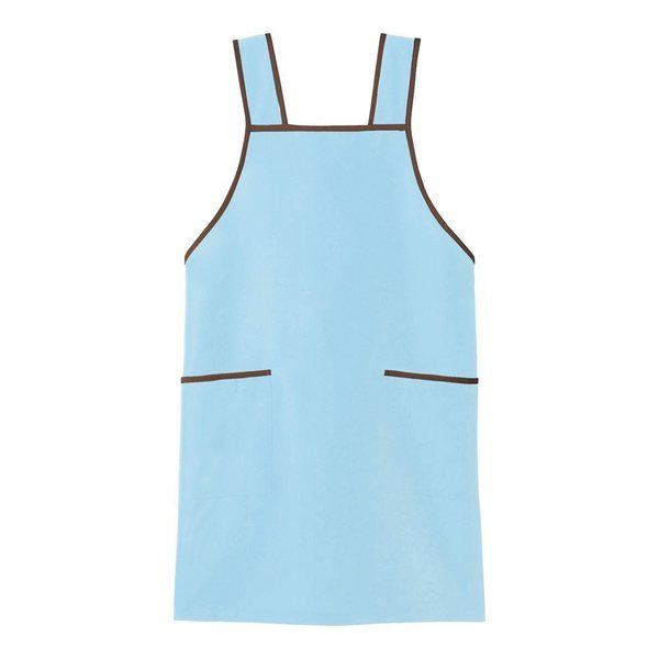 アズワン エプロン サックス 3L 66-0015-58 1枚（直送品）