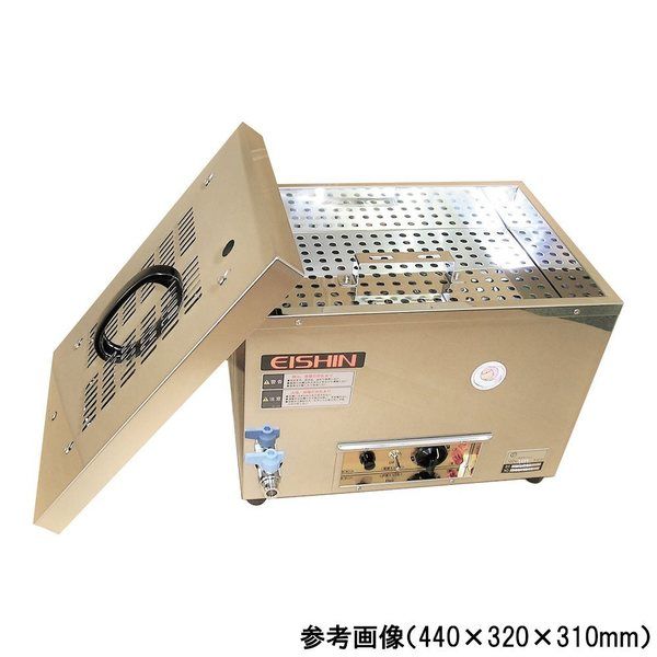 エイシン電機 哺乳びん用煮沸消毒器 ぼこぼこくん 445×375×370mm HEM-18A 1個 66-0016-95（直送品）