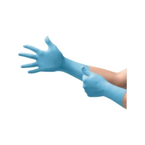 耐薬品ニトリルゴム使い捨て手袋 マイクロフレックス 93ー733 Sサイズ (250枚入) 93-733-7 1箱(250枚)（直送品）