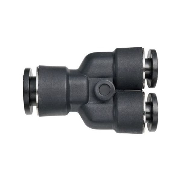 潤工社 ワンタッチ継手Mシリーズ 異径ユニオンY 8mmー6mm PYAM-8-6-PM 1個 67-2261-96（直送品）