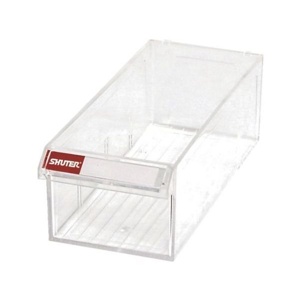 Shuter キャビネットA8型用引出し 透明 ポリスチレン A8 1個 67-2307-57（直送品）