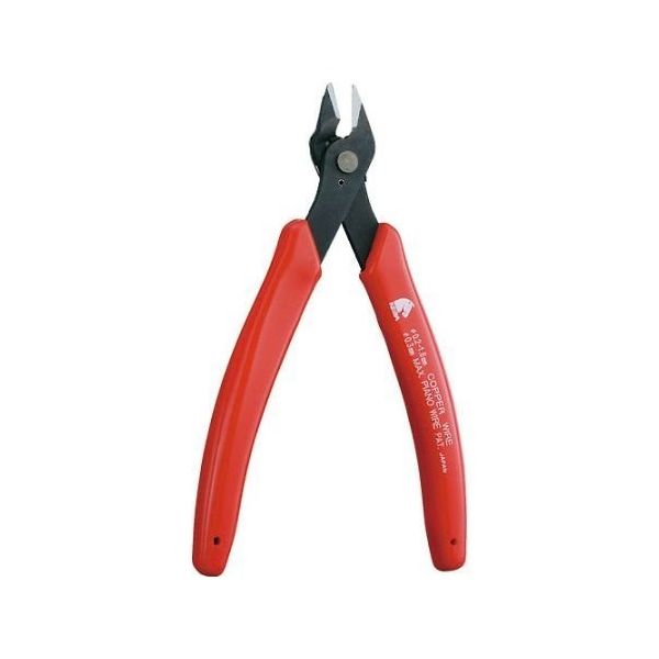 マルト長谷川工作所 ニッパ ケイバ・ミニ(リードキャッチャー付 ハイ・カーボン鋼製) 125 KM-047H 1丁 61-8809-46（直送品）