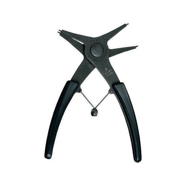 マルト長谷川工作所 スナップリングプライヤー(軸穴両用 有効呼径~40mm) 140 S-026 1丁 61-8844-73（直送品）