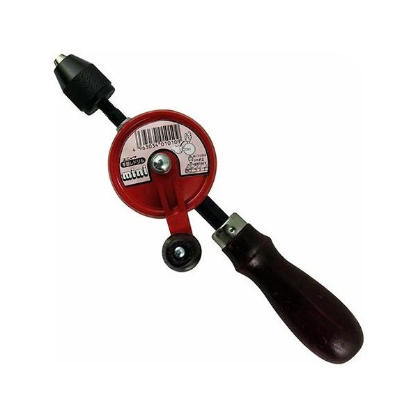 長谷弘工業 手廻しドリル 小 63-5425-27 1個（直送品）