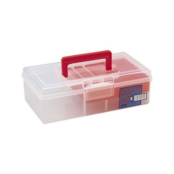 明邦化学工業 ノベルティボックス M 赤 103152 R 1個 61-2483-15（直送品）