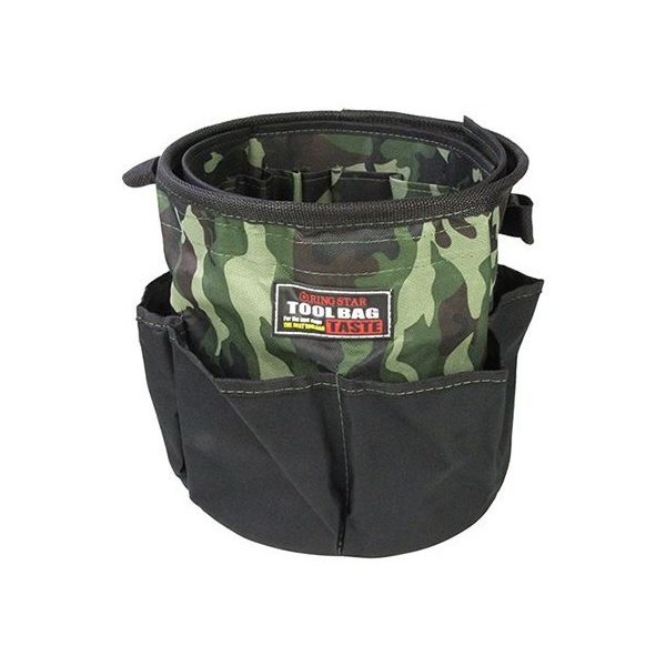 リングスター ツールバックテイスト 250X250X255mm 迷彩 TBT-2500KM 1個 62-4002-91（直送品）