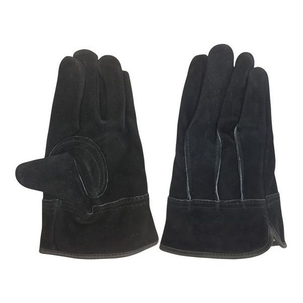 小野商事 牛床革手袋 オイル加工 外縫い 内綿65-0306