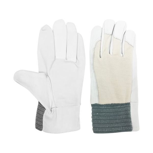 小野商事 豚クレスト 背抜き手袋 ゴムタック Mサイズ AG501-M 1双 65-0307-26（直送品）