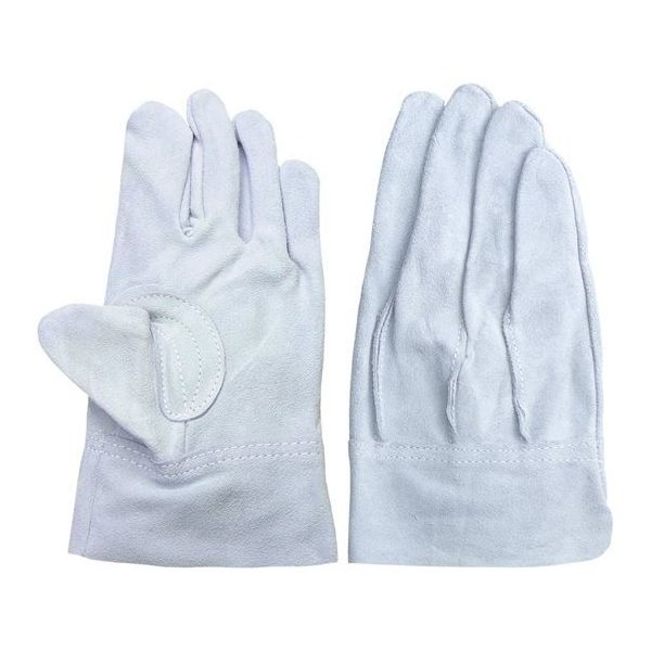 小野商事 牛床革手袋 外縫い 3双組 Mサイズ AG465-3P-M 1組(3双) 65-0307-69（直送品）