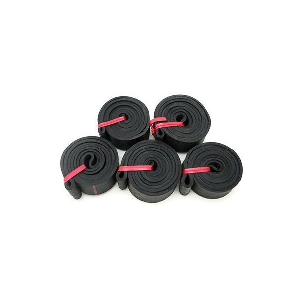 糸代製綱 輪 ゴムバンド クロ 17mm×折り300mm 5個入 IT-9559 1パック(5個) 63-7929-03（直送品）