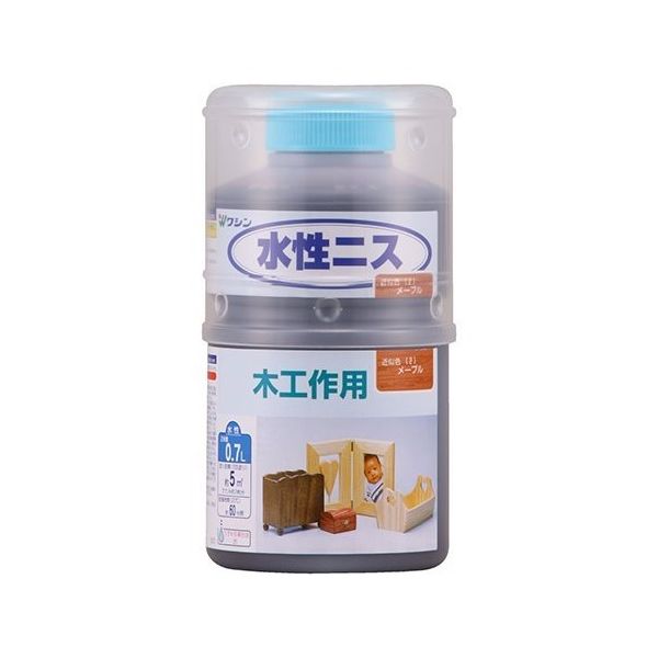 和信ペイント 水性ニス メープル 0.7L #911202 1個 64-8285-76（直送品）