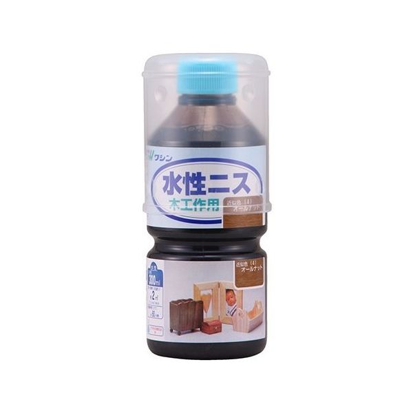 和信ペイント 水性ニス オールナット 300mL #910614 1個 64-8285-72（直送品）