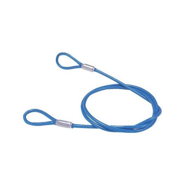 ニッサチェイン 青色 コーティングワイヤーロープ 1.5mm×100m TSY15VBL 代引不可