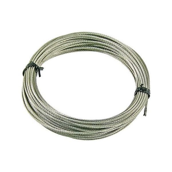 ひめじや ステンレス カット ワイヤーロープ φ1.5mm×10m 63-5461-32 1個（直送品）