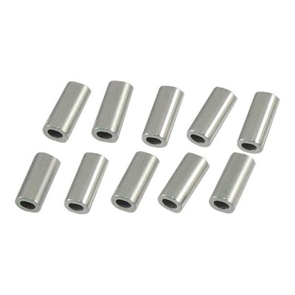 ひめじや アルミクランプ管(アルミスリーブ) 10個入 0.54mm 63-5461-34 1箱(10個)（直送品）