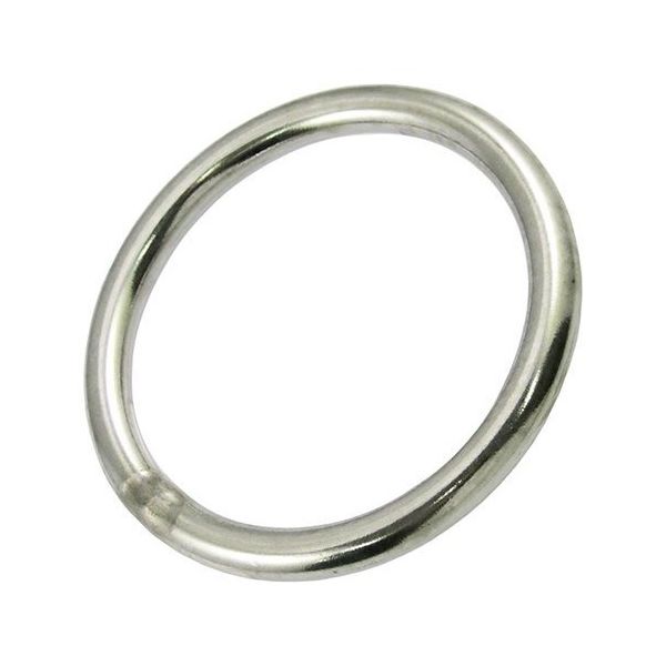 ひめじや ステンレス 丸カン R-12x100 1個 63-5461-53（直送品）