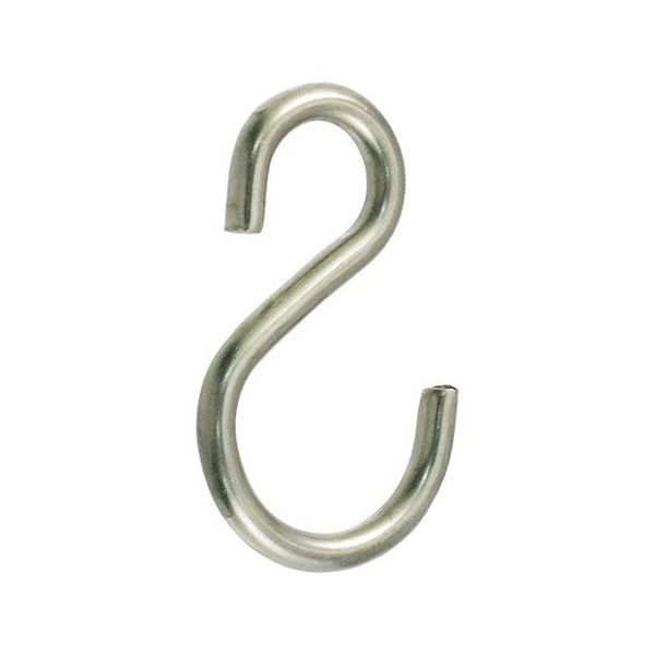 ひめじや ステンレス Sカン S-3 1個 63-5461-56（直送品）