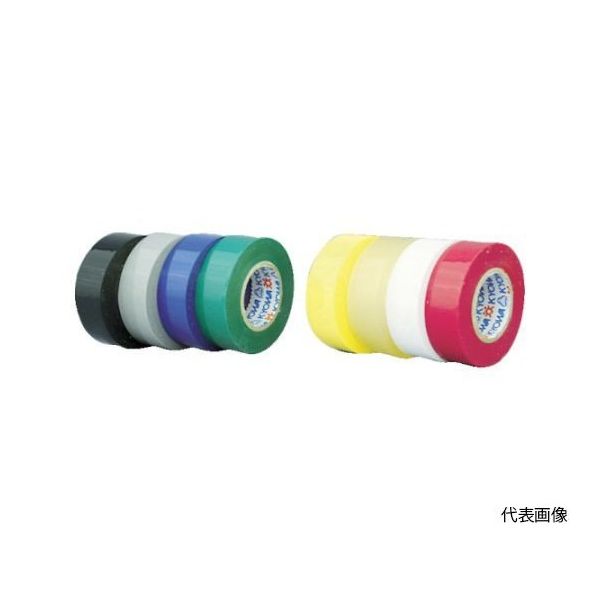 共和 ビニルテープ 19mm×20m 緑 10巻入り HF-531-C 1パック(10巻) 61-2768-32（直送品）