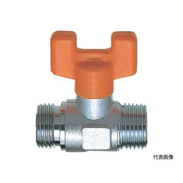 SANEI ボールバルブ 呼び径13mm V61B-13 1個 63-9643-47（直送品）