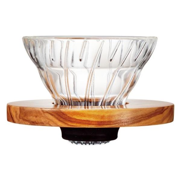 HARIO (ハリオ) V60 透過 ドリッパー 1~2杯用 オリーブウッド