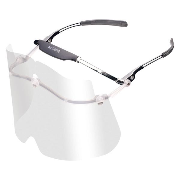 ミタス フェイスガード ミーガードプロ(本体) 25691602 MEGP-TG(チタニウムグレー) 1個（直送品）