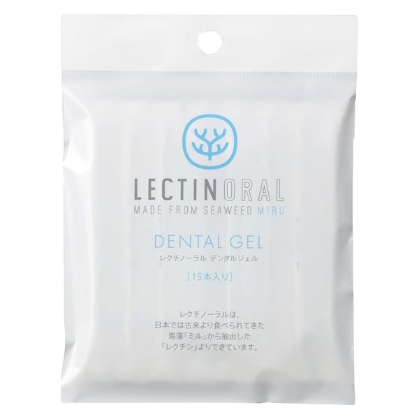 【口腔ケアジェル】 口腔保湿剤 アビサル・ジャパン レクチノーラルデンタルジェル(15ホンイリ) 1箱(15入)（直送品）