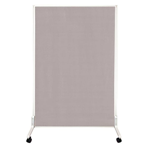 東京ブラインド工業 両面吸音ローパーティションキャスタ付 25735711 W900XH1500MM(ライトグレー) 1台（直送品）