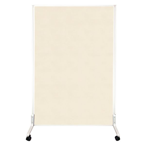 東京ブラインド工業 両面吸音ローパーティションキャスタ付 25735710 W900XH1500MM(アイボリー) 1台（直送品）