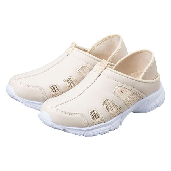 マツヨシ2Wayナースシューズ 25400203 27cm MY-NS1001IV(ALLアイボリ) 1足（直送品）