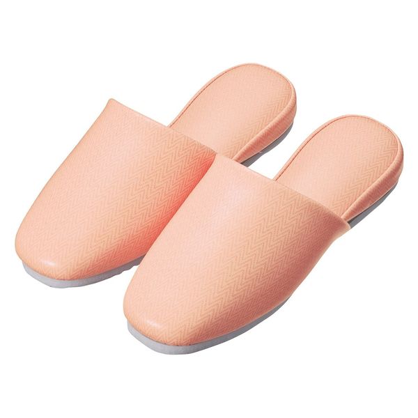 日紅商事 スリッパ(ヘリンボン)大人用 24302603 ピンク NA1003(20ソクイリ) 1組(20入) 24302602（直送品）