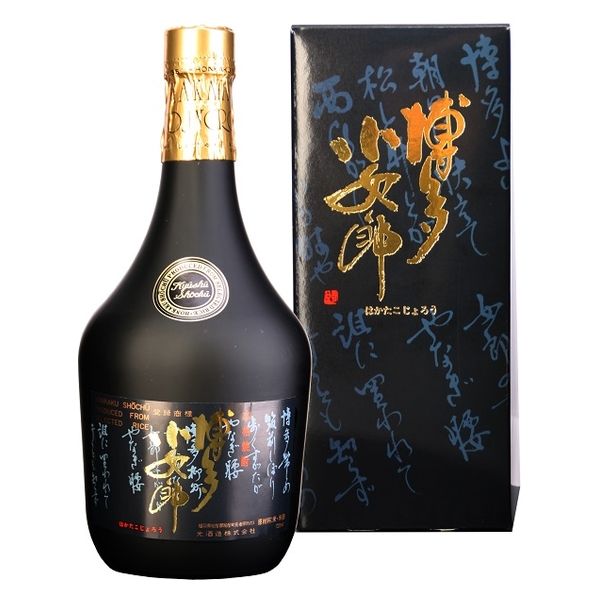 博多小女郎 長期貯蔵古酒 米焼酎 黒化粧瓶 箱入 35度 720ml 1本 光酒造 焼酎 - アスクル