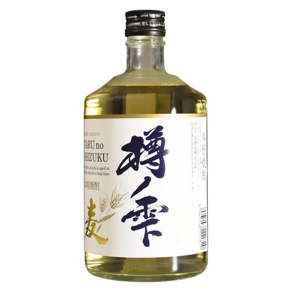 樽ノ雫 長期熟成古酒 麦焼酎 25度 720ml 1本 光酒造 - アスクル