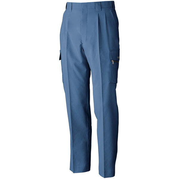 FATIGUE SLACKS カーゴパンツ Medium ブルー RAGEBLUE カーゴパンツ Linen rayon military cargo pants
