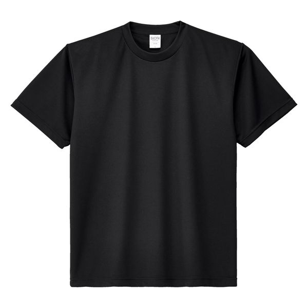 ボンマックス リサイクルポリエステルTシャツ(ケミカルリサイクル) ブラック M MST1102 1枚（直送品）