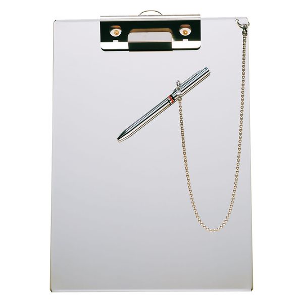 エムテートリマツ オールステンレスクリップボード(縦) B4縦 25605005 MT 008798002 1個（直送品）